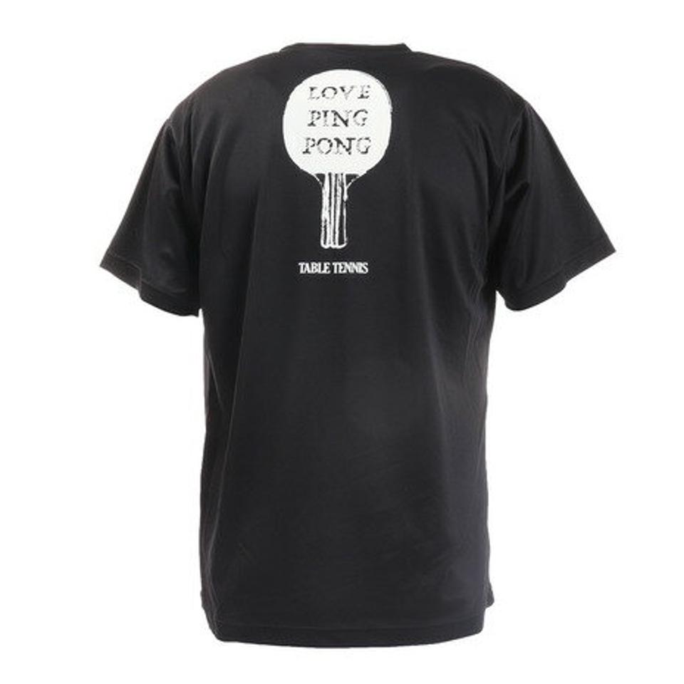 エックスティーエス（XTS） ドライプラス 半袖Tシャツ 740G0ES8860 BLK 卓球ウェア