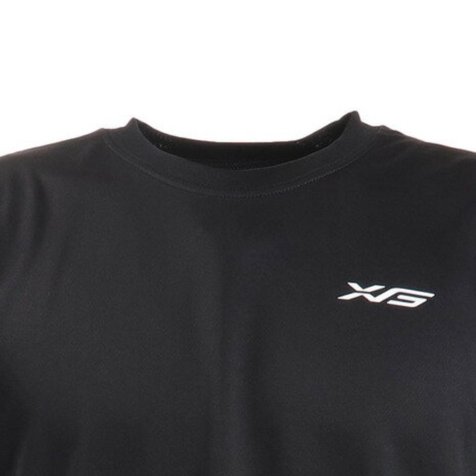 エックスティーエス（XTS） ドライプラス 半袖Tシャツ 740G0ES8860 BLK 卓球ウェア
