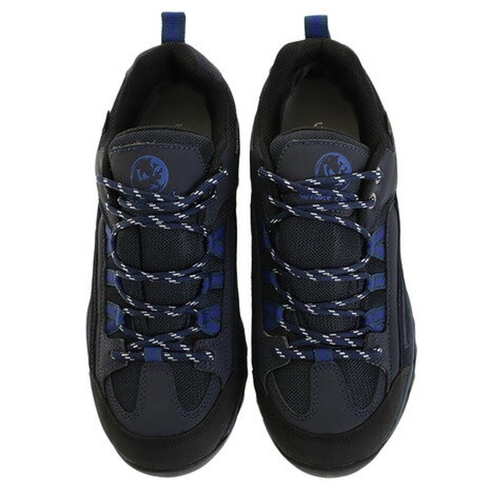 ホールアース（Whole Earth）（メンズ）トレッキングシューズ Nomad Walker Low WE21EA12NVY 登山