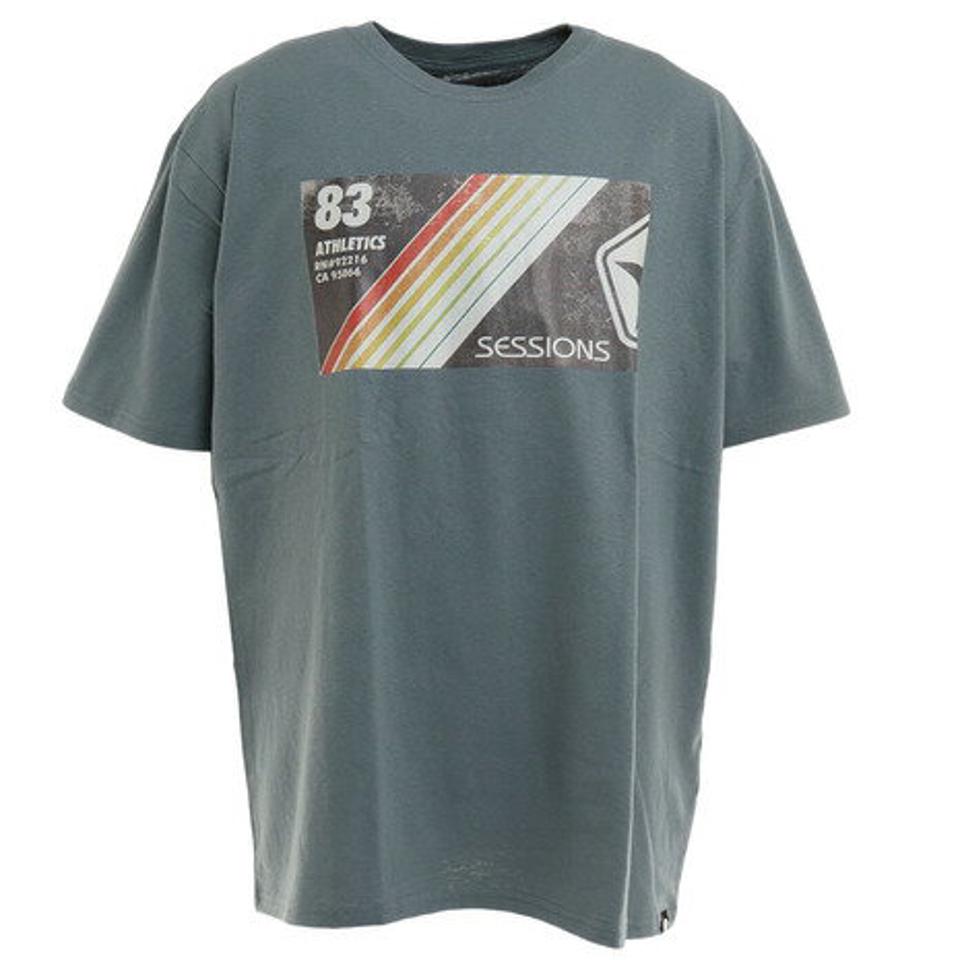 セッションズ（SESSIONS）（メンズ）VHS Tシャツ 227205 KHK