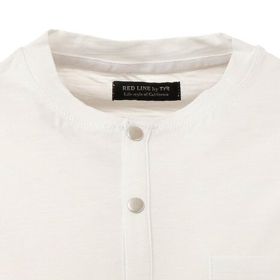 ティア（TYR）（メンズ）Tシャツ メンズ 半袖 ヘンリーネック スラブ TSLVHN-20SRL WHT カットソー