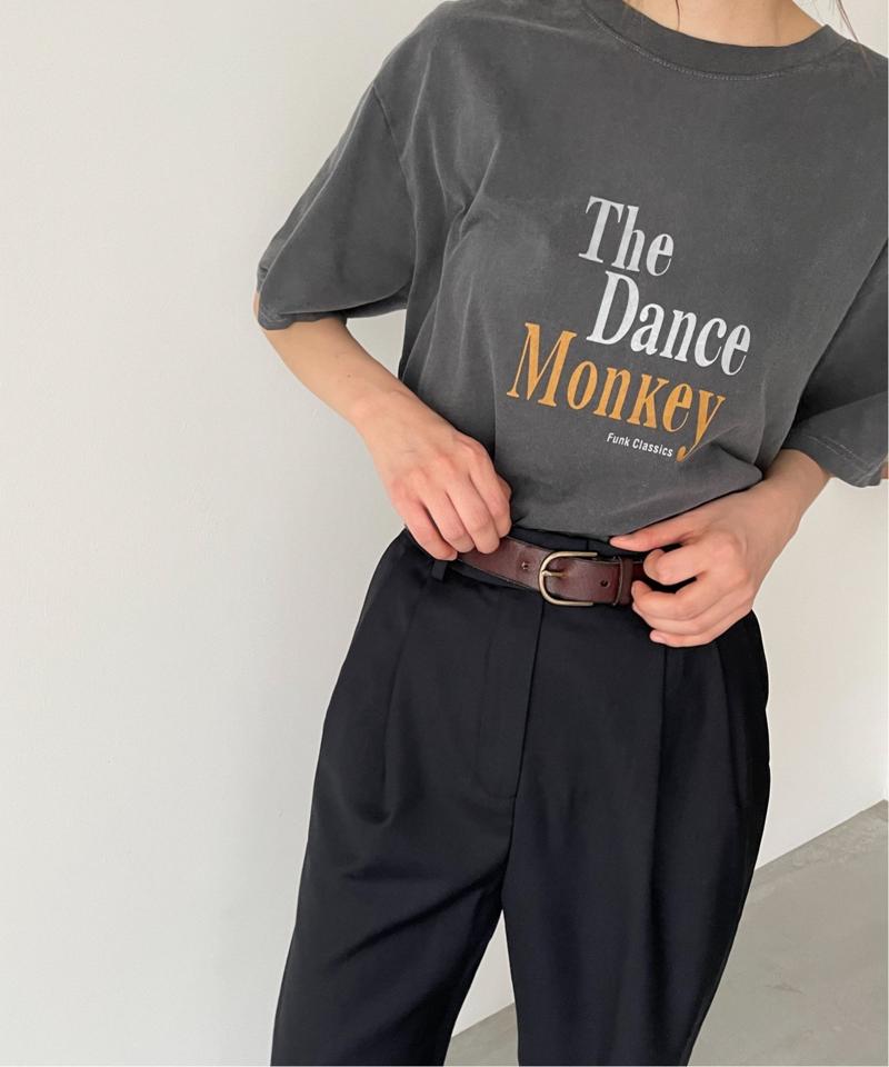 El mar  "The Dance Monkey"ピグメント半袖Tシャツ（El mar）