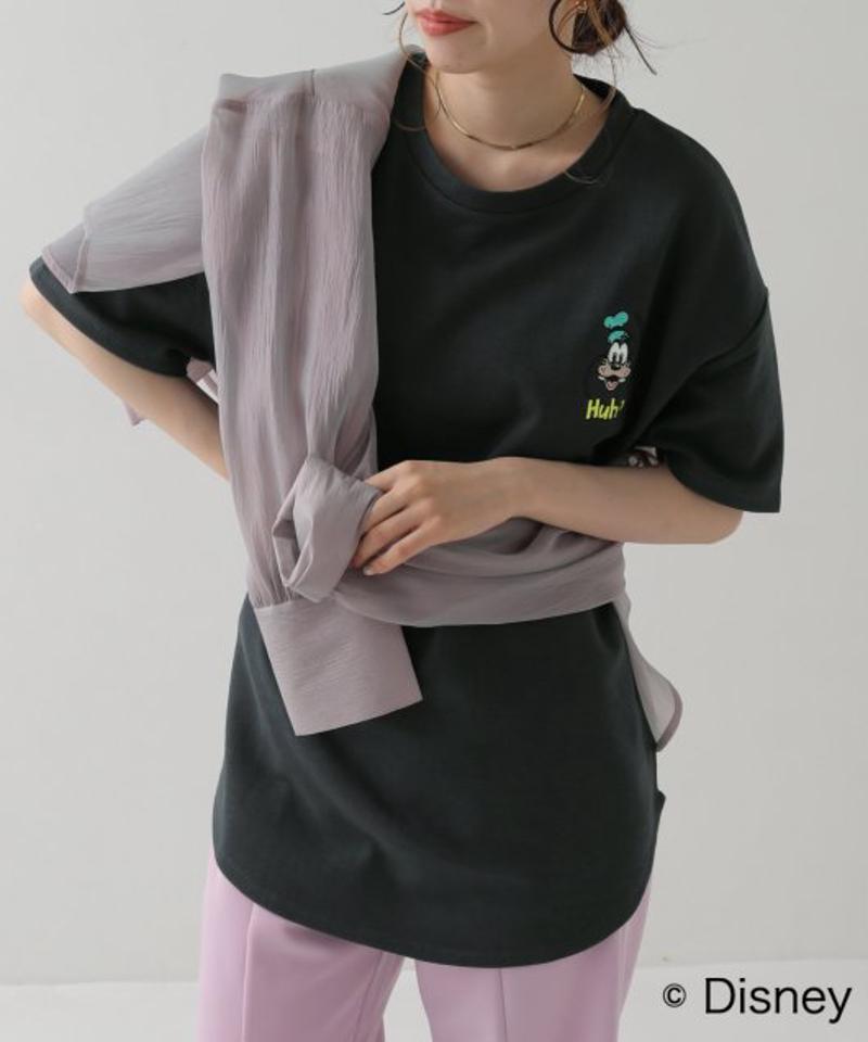 MICKEY&FRIENDS/ミニ裏毛Tシャツ