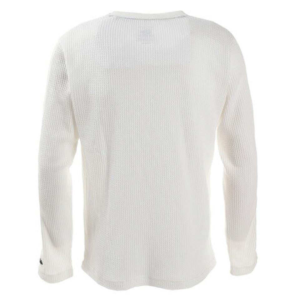 エルケクス（ELKEX） Tシャツ メンズ 長袖 ワッフル ロングスリーブ クルーネック 881EK0HD3182WHT （メンズ）