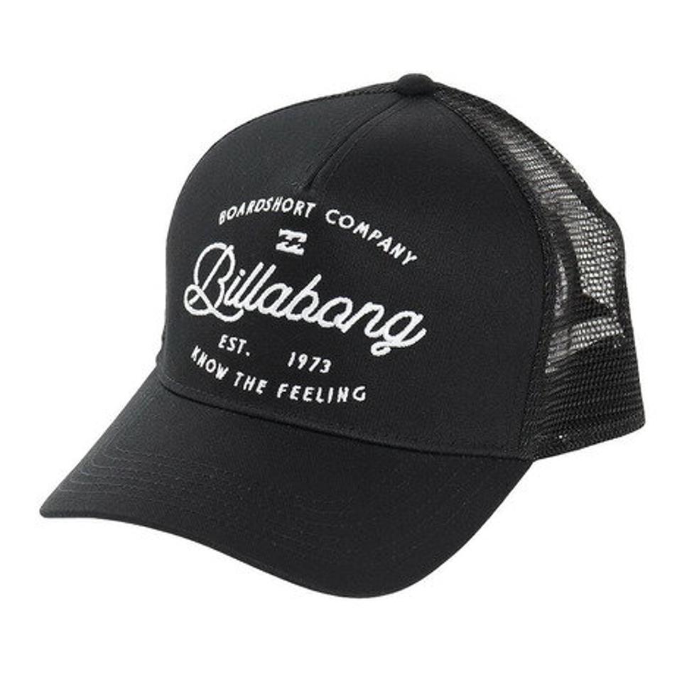 【5点以上で10％OFFクーポン！8/7まで】ビラボン（BILLABONG） TWILL TRUCKER キャップ BC011988 BLK （メンズ、レディース）