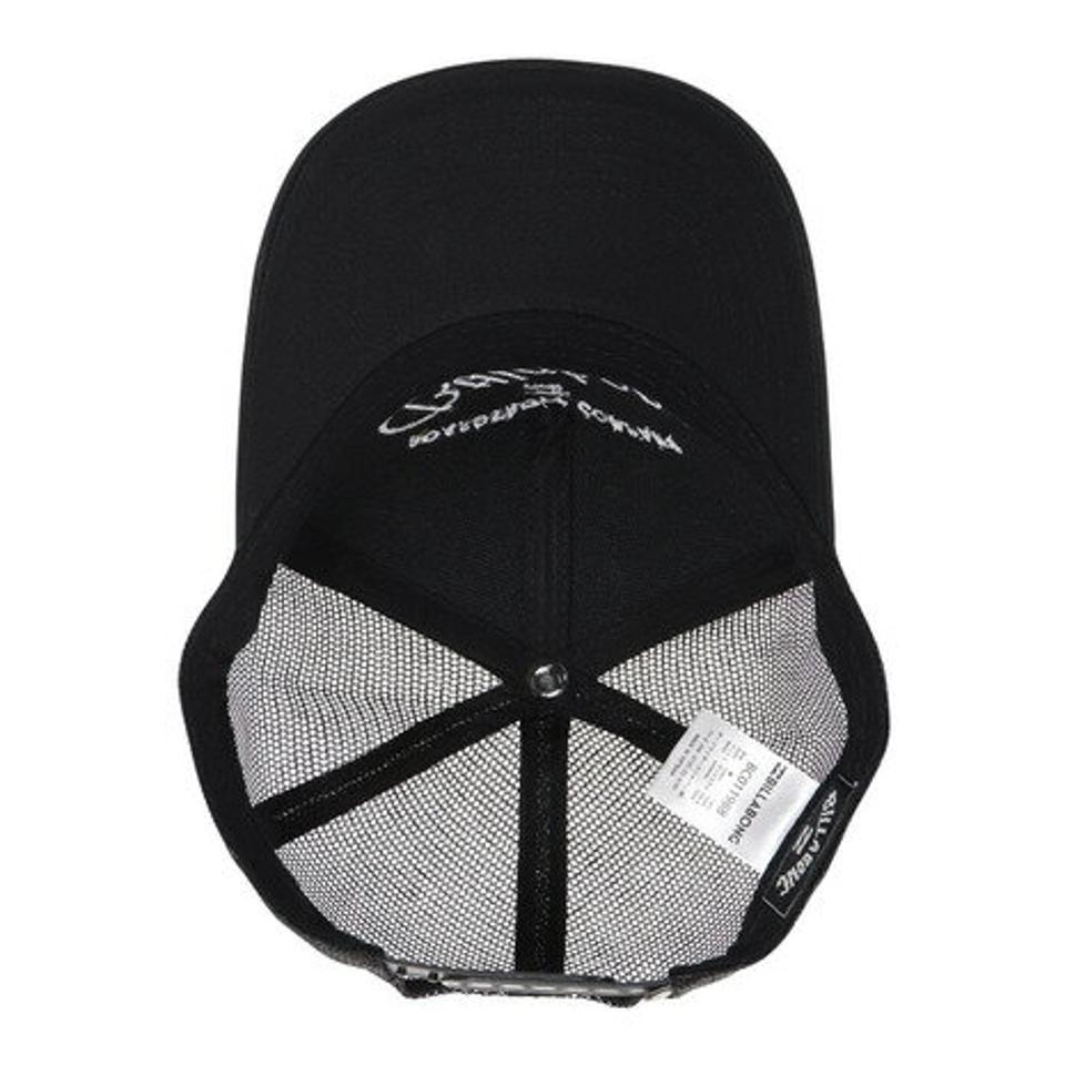 【5点以上で10％OFFクーポン！8/7まで】ビラボン（BILLABONG） TWILL TRUCKER キャップ BC011988 BLK （メンズ、レディース）