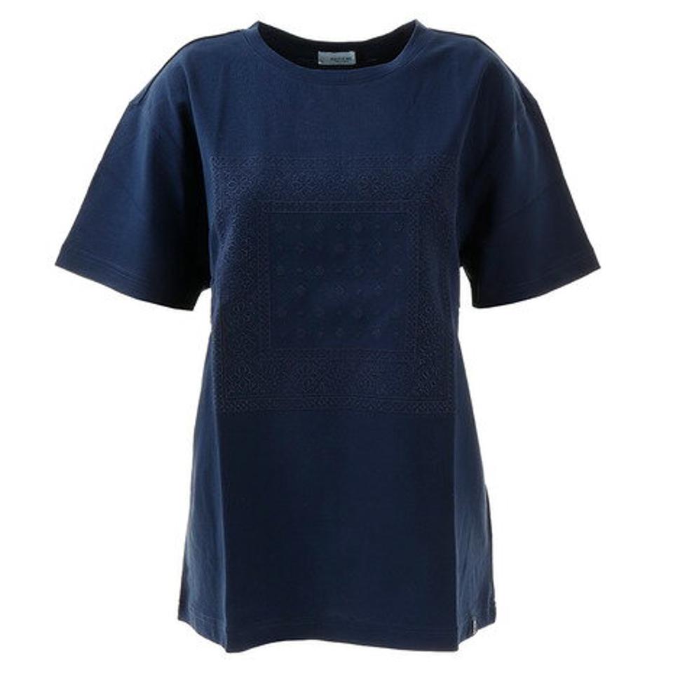 ウィッテム（HUITIEME） Tシャツ レディース 半袖 刺繍 HU20SEG864424NVY （レディース）