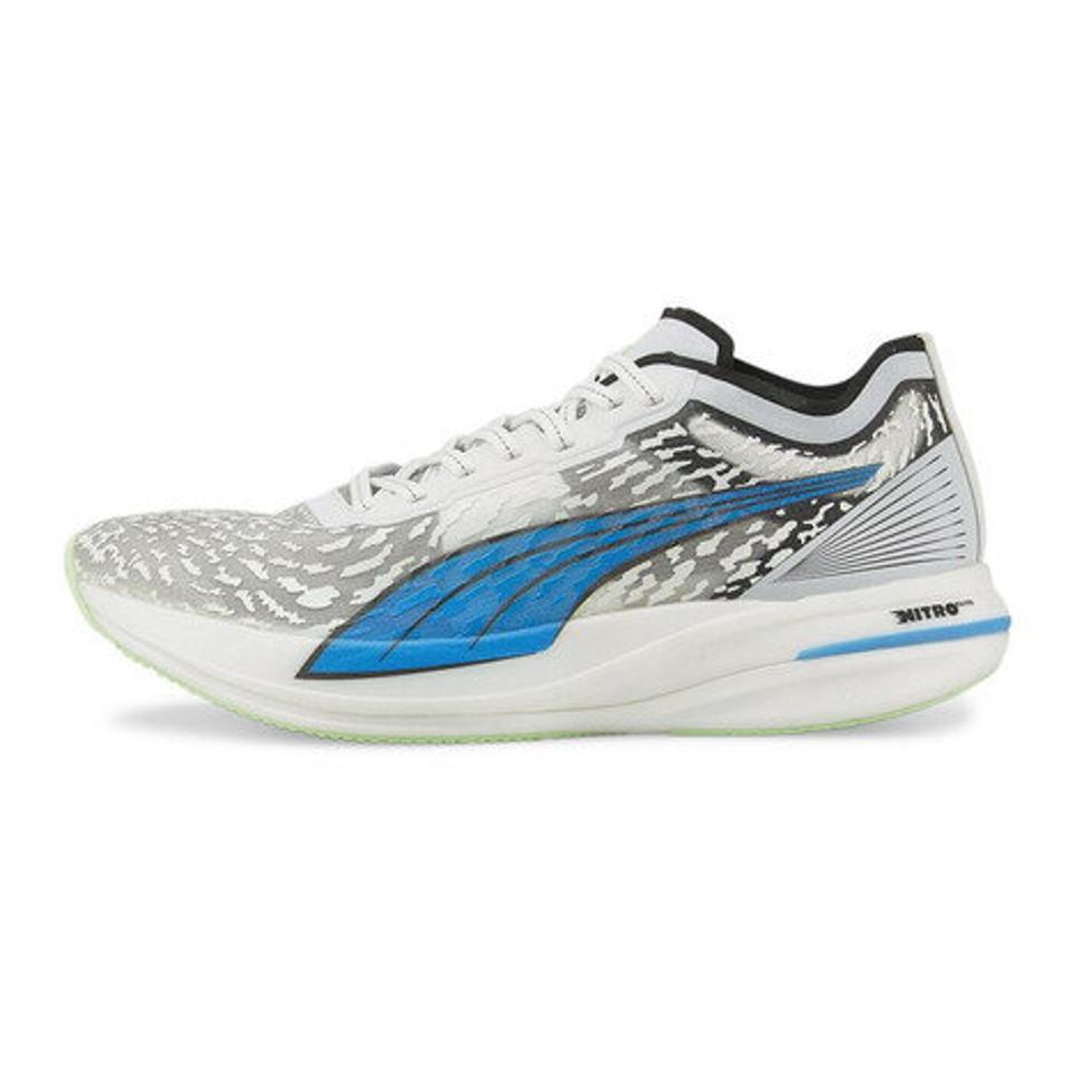 プーマ（PUMA）（メンズ）ランニングシューズ ディヴィエイト ニトロ エリートワイルドウ ホワイト 37653801 スニーカー ジョギング 駅伝 部活 マラソン