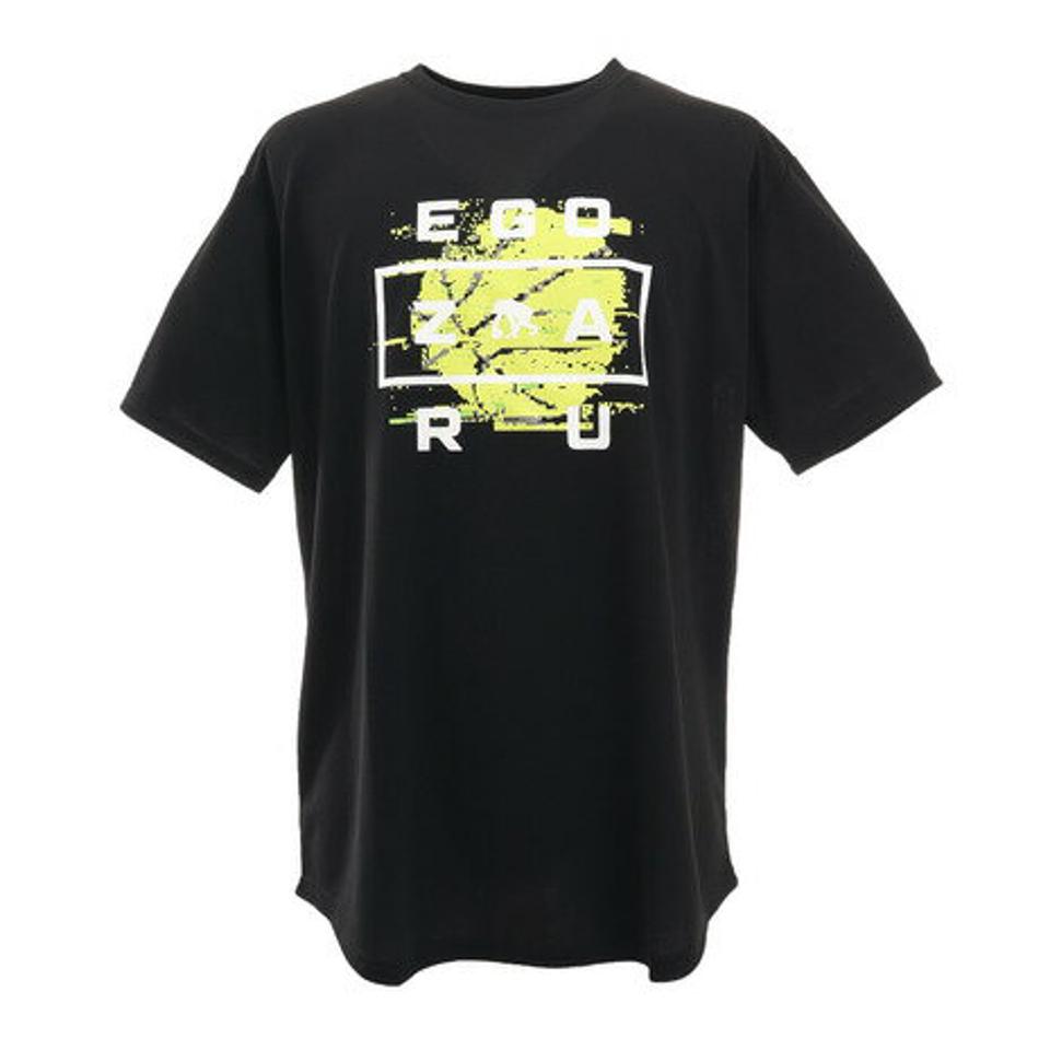 【10％OFFクーポン 3/16まで】エゴザル（EGOZARU）（メンズ）バスケットボールウェア STATIC BALL 半袖Tシャツ EZST-2125-012