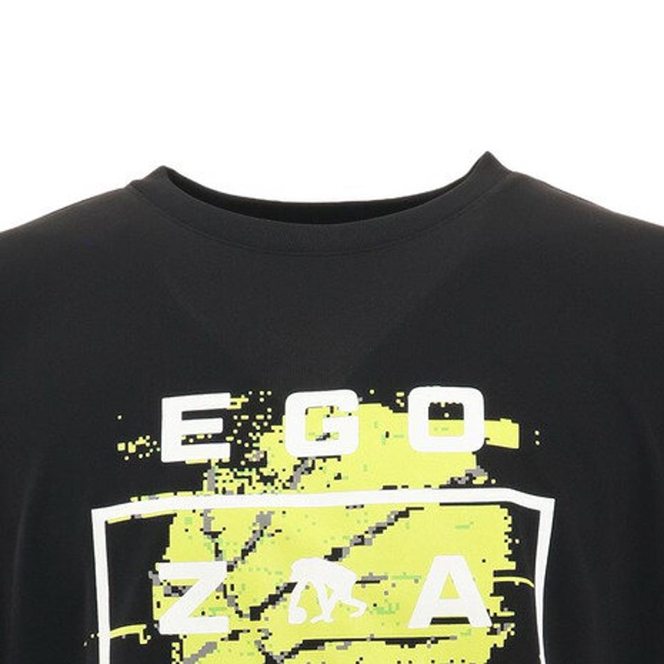 【10％OFFクーポン 3/16まで】エゴザル（EGOZARU）（メンズ）バスケットボールウェア STATIC BALL 半袖Tシャツ EZST-2125-012