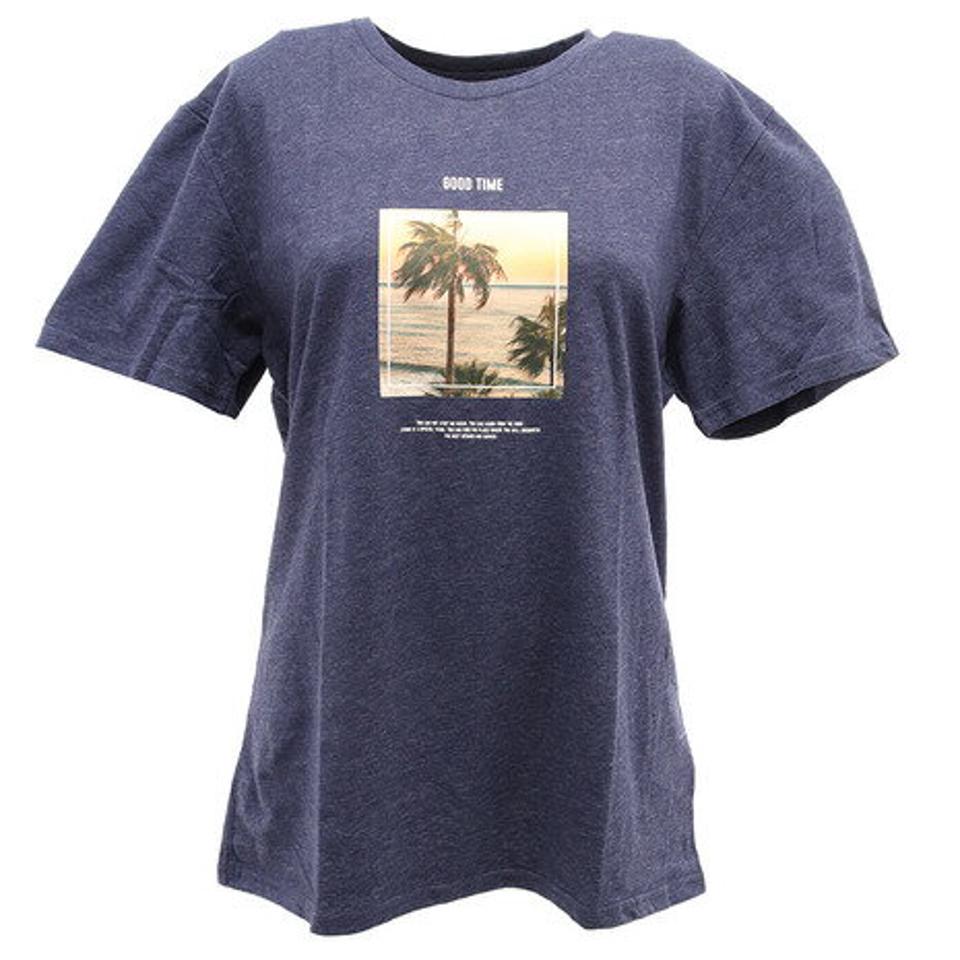 スウィベル（Swivel） Tシャツ レディース 半袖 PHOTO 870SW0CD3263 NVY （レディース）
