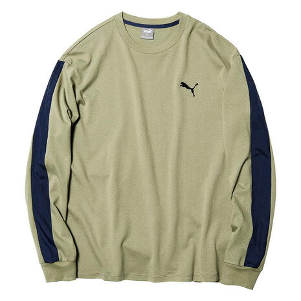 プーマ（PUMA） Tシャツ メンズ 長袖 STYLE TECH FM 589873 03 OLV （メンズ）