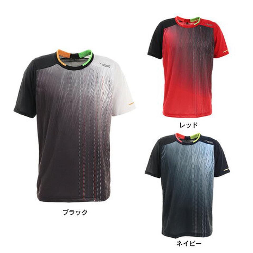 パシフィック（PACIFIC）（メンズ） テニスウェア ドライプラス昇華 プリントTシャツ PT21SM401
