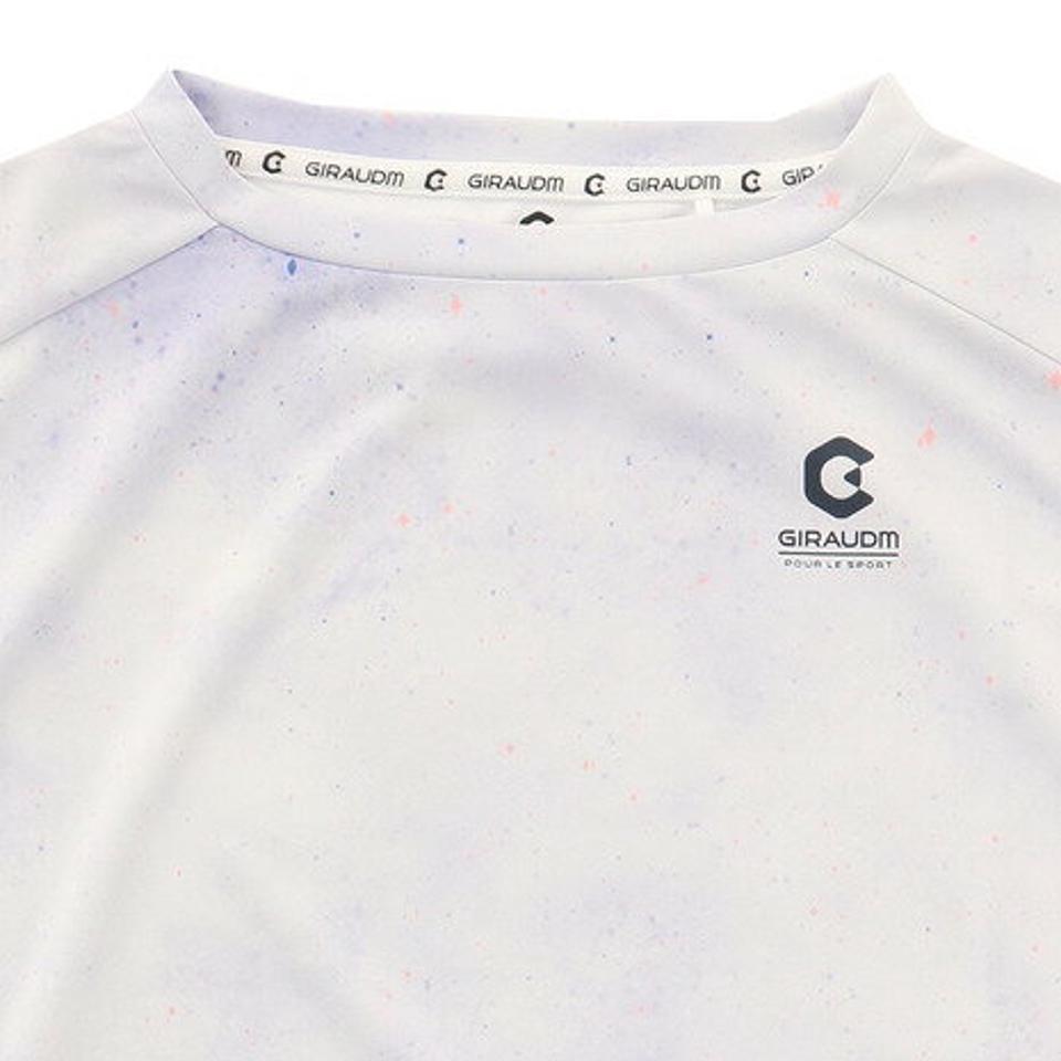 ジローム（GIRAUDM）（レディース）ドライ 吸汗速乾 放熱素材 UVカット ノースリーブ Tシャツ 864GM1DT6701 WHT