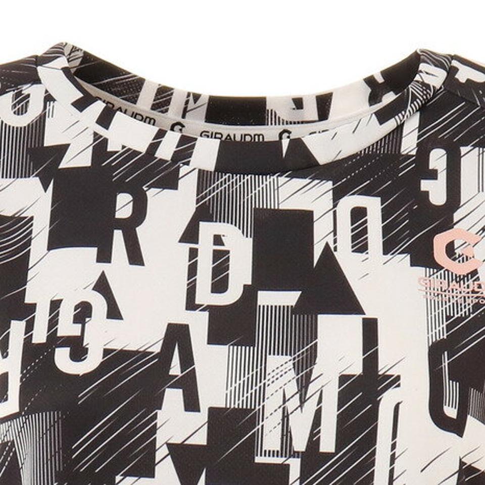 ジローム（GIRAUDM）（レディース）Tシャツ レディース 半袖 ドライ 吸汗速乾 放熱素材 UVカット 864GM1DT6700 WHT カットソー