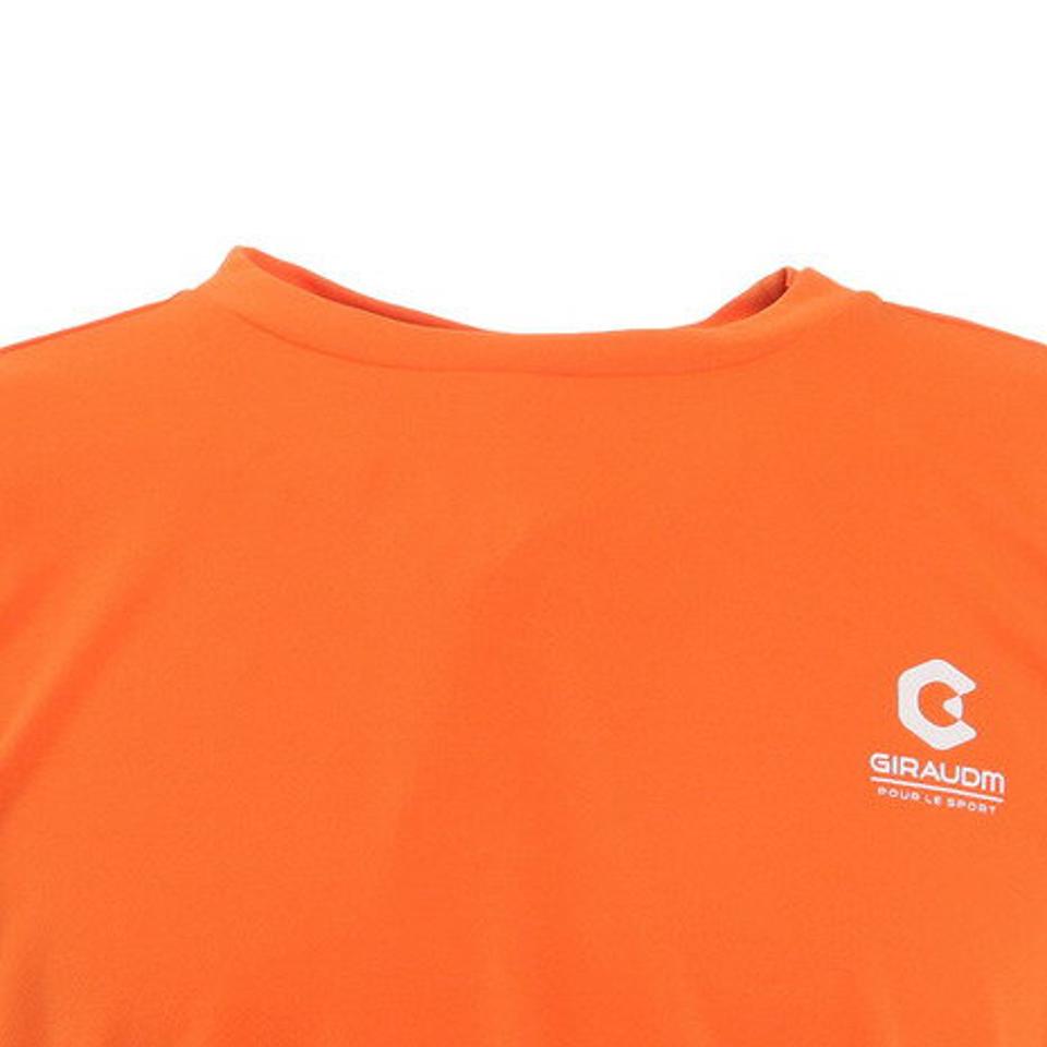 ジローム（GIRAUDM）（メンズ）半袖Tシャツ メンズドライ 吸汗速乾 放熱素材 UVカット 863GM1TP6694 ORG