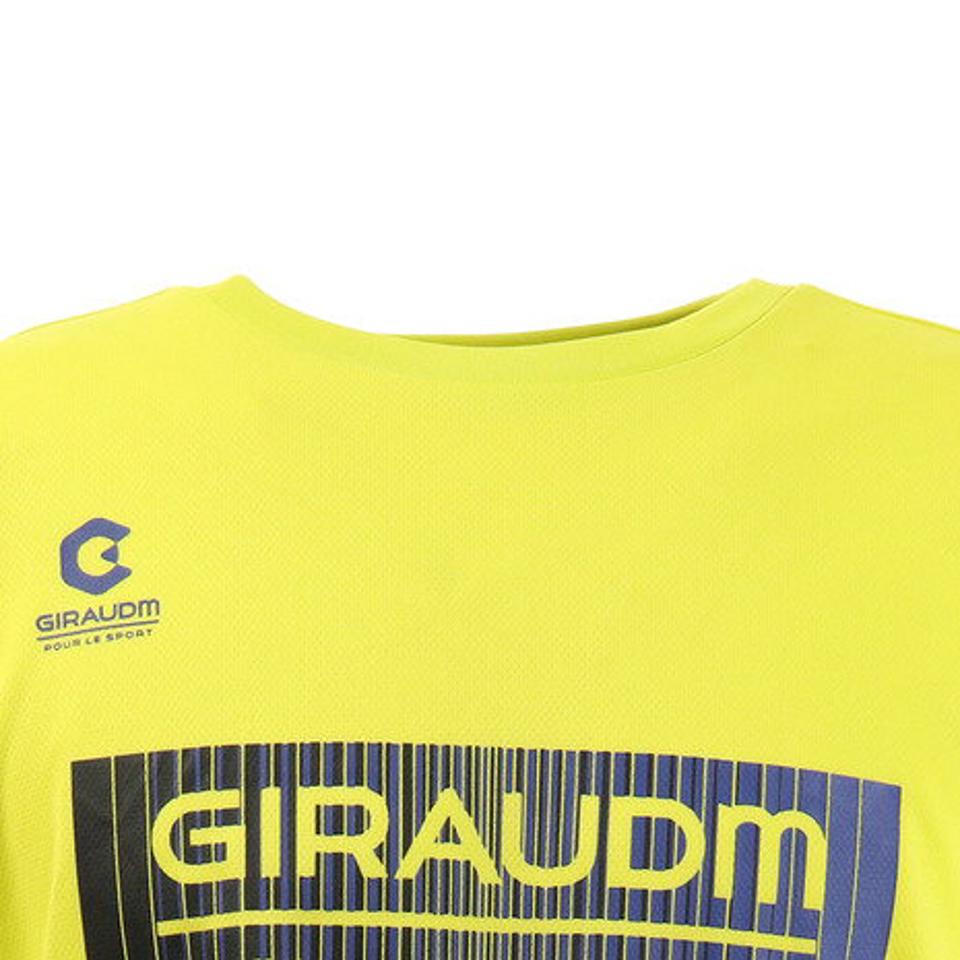 ジローム（GIRAUDM） ドライ 速乾 UVカット メンズ 半袖Tシャツ メッシュ 863GM0CD2425 FGRN オンライン価格 （メンズ）