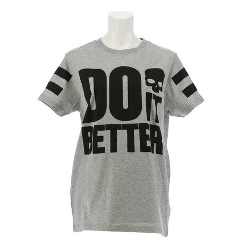 ハイドロゲン（HYDROGEN） Tシャツ レディース 半袖 DO IT BETTER RG1002 GREY （レディース）