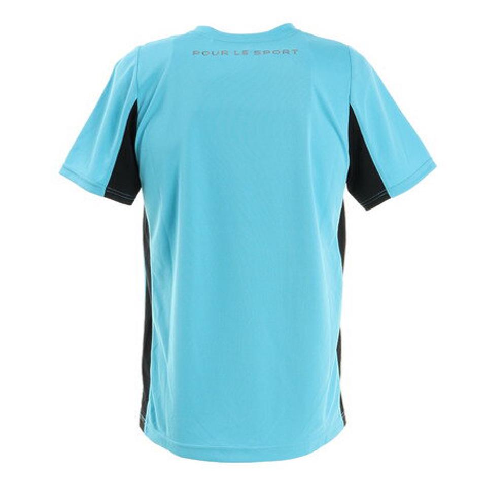 ジローム（GIRAUDM）（メンズ）ドライ 吸汗速乾 放熱素材 UVカット 半袖Tシャツ 863GM1DT6691 BLU