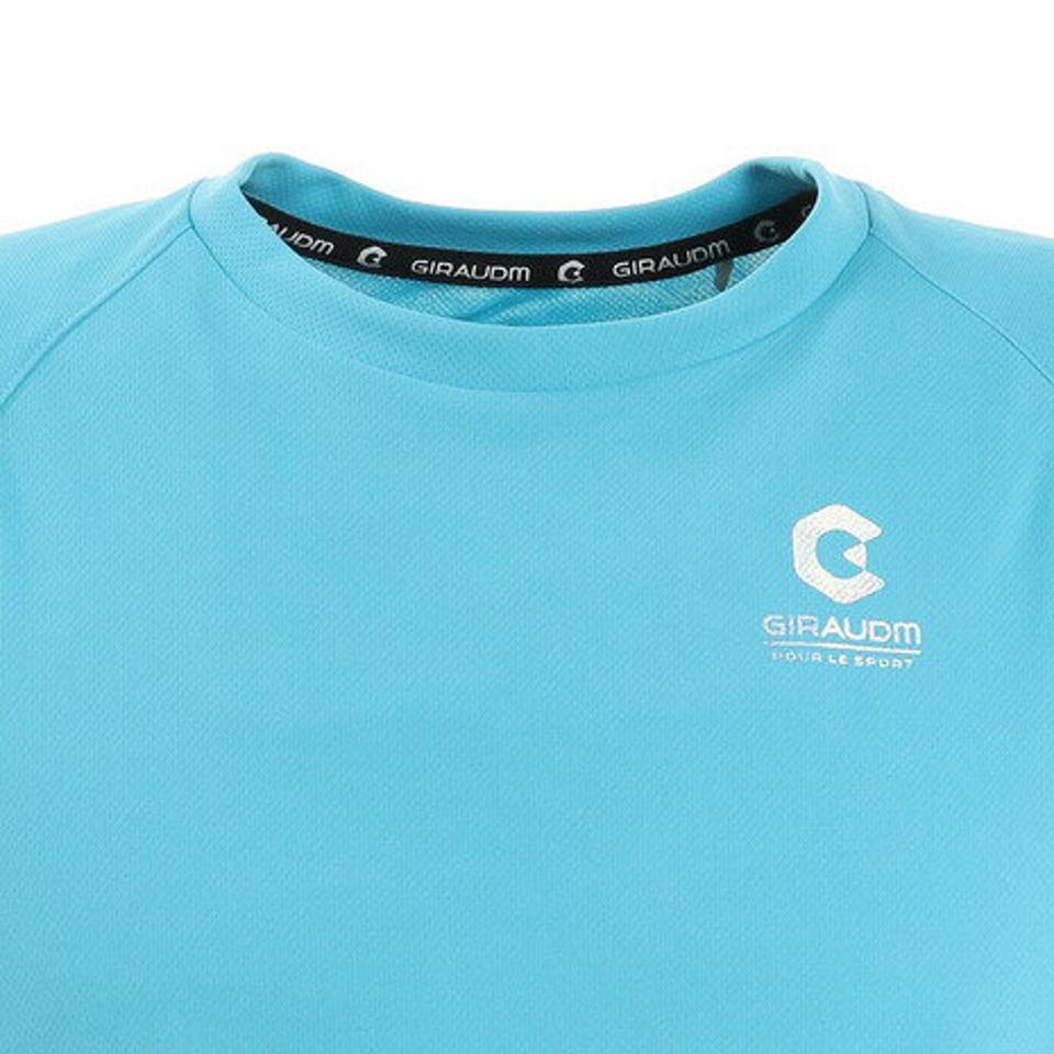 ジローム（GIRAUDM）（メンズ）ドライ 吸汗速乾 放熱素材 UVカット 半袖Tシャツ 863GM1DT6691 BLU