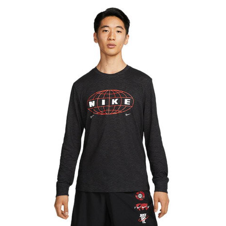 ナイキ（NIKE） ドライフィット スラブ FH グラフィック 長袖 Tシャツ DR7542-010 （メンズ）