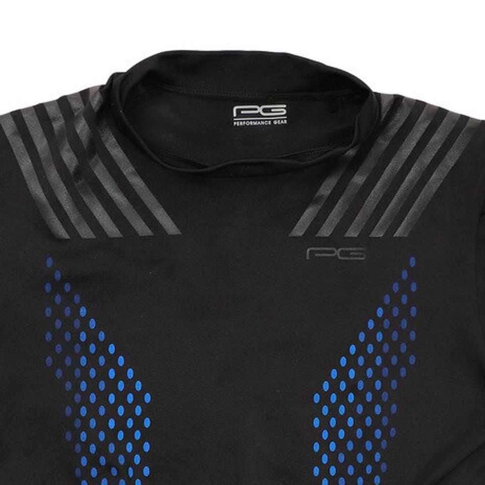 【30％OFFクーポン！15日まで】パフォーマンスギア（PG）（メンズ）コンプレッション 長袖Tシャツ 786PG9UT5711 BLK/BLU