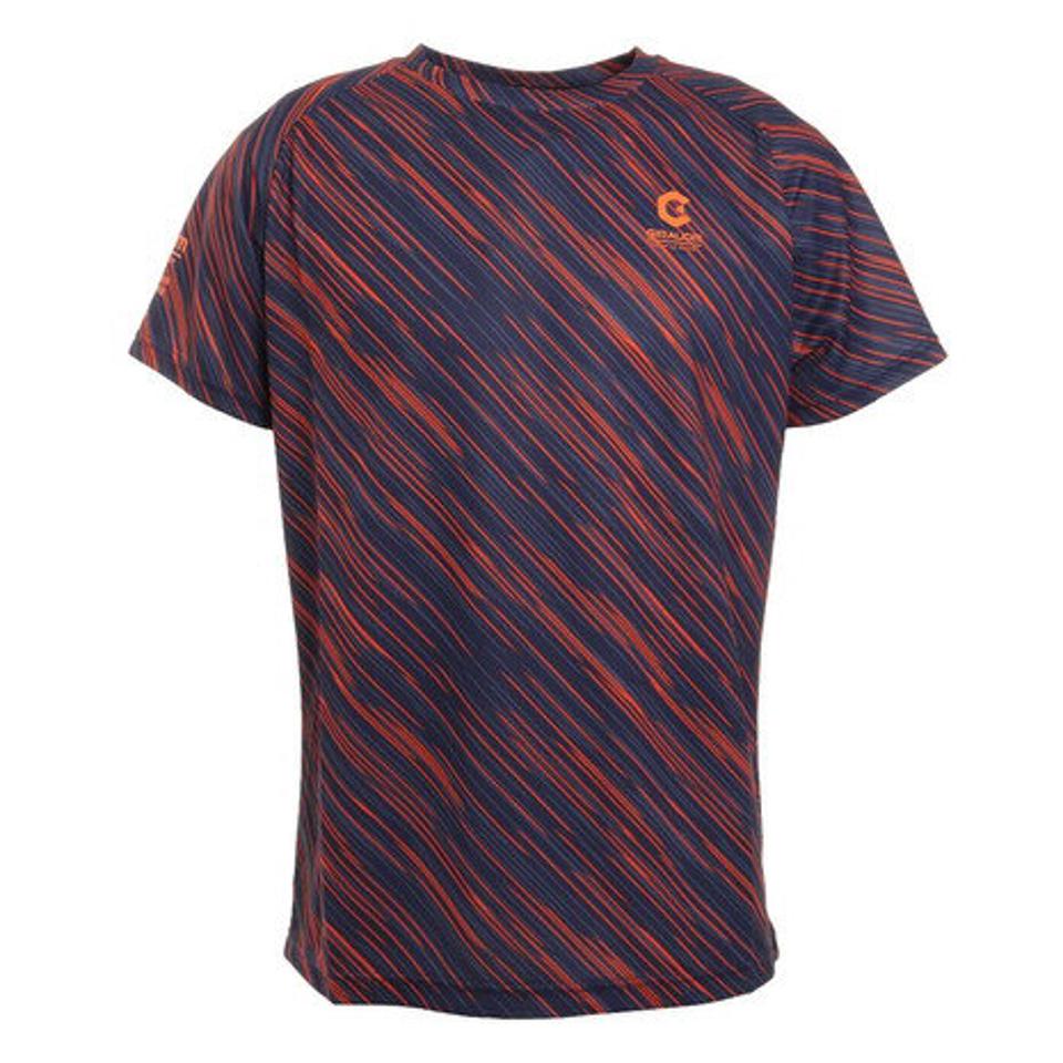 ジローム（GIRAUDM）（メンズ）ドライ 吸汗速乾 放熱素材 UVカット 半袖Tシャツ 863GM1DT6690 NVY