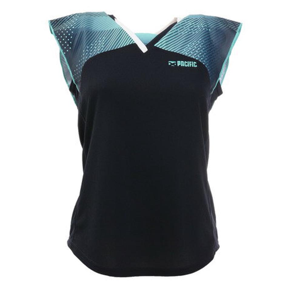 パシフィック（PACIFIC）（レディース）バドミントンウェア レディース Tシャツ PT20SW417 NVY