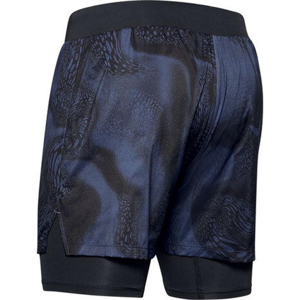 アンダーアーマー（UNDER ARMOUR）（メンズ）ランニング ランニングパンツ メンズ スピードポケット ウエイトレス 2in1 1353162 BIK/BLK/RLT RN