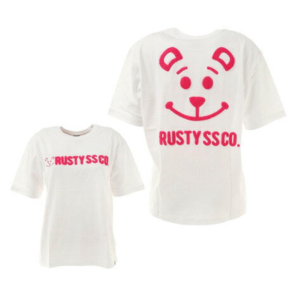 ラスティ（RUSTY）（レディース）Tシャツ レディース 半袖 アニマルモチーフTシャツ 9205152WTP