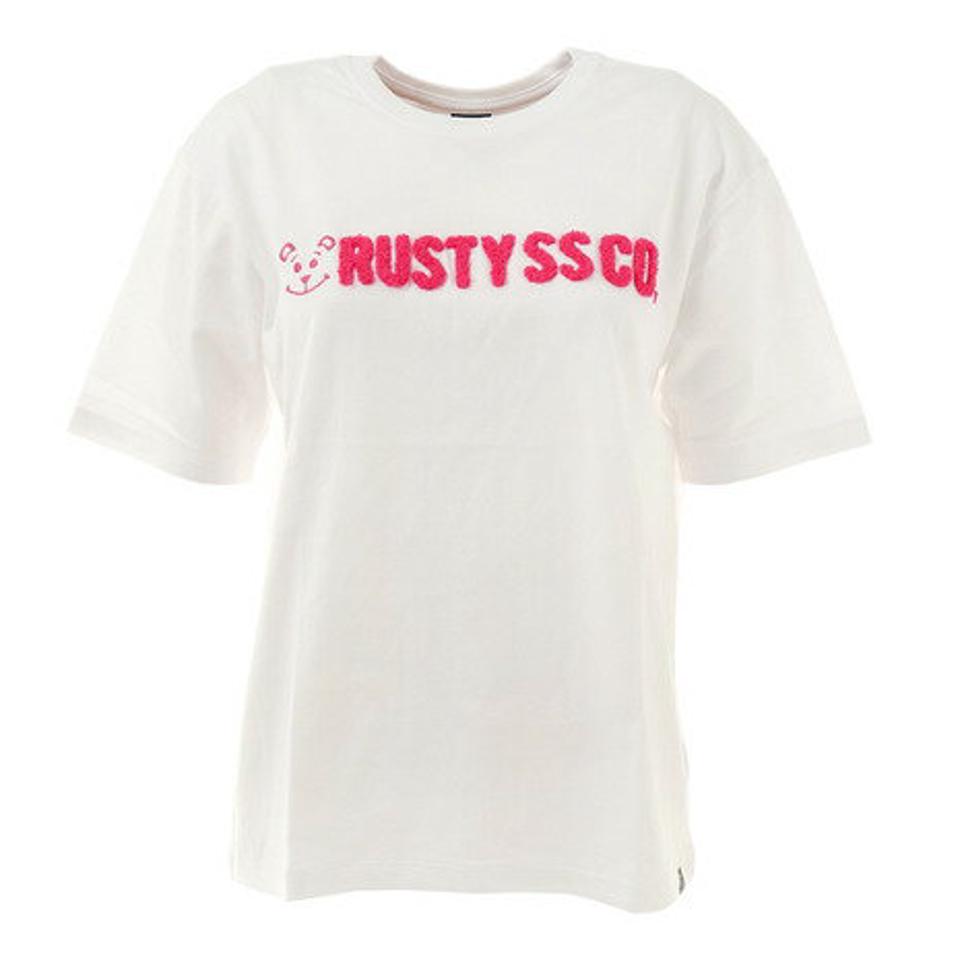 ラスティ（RUSTY）（レディース）Tシャツ レディース 半袖 アニマルモチーフTシャツ 9205152WTP
