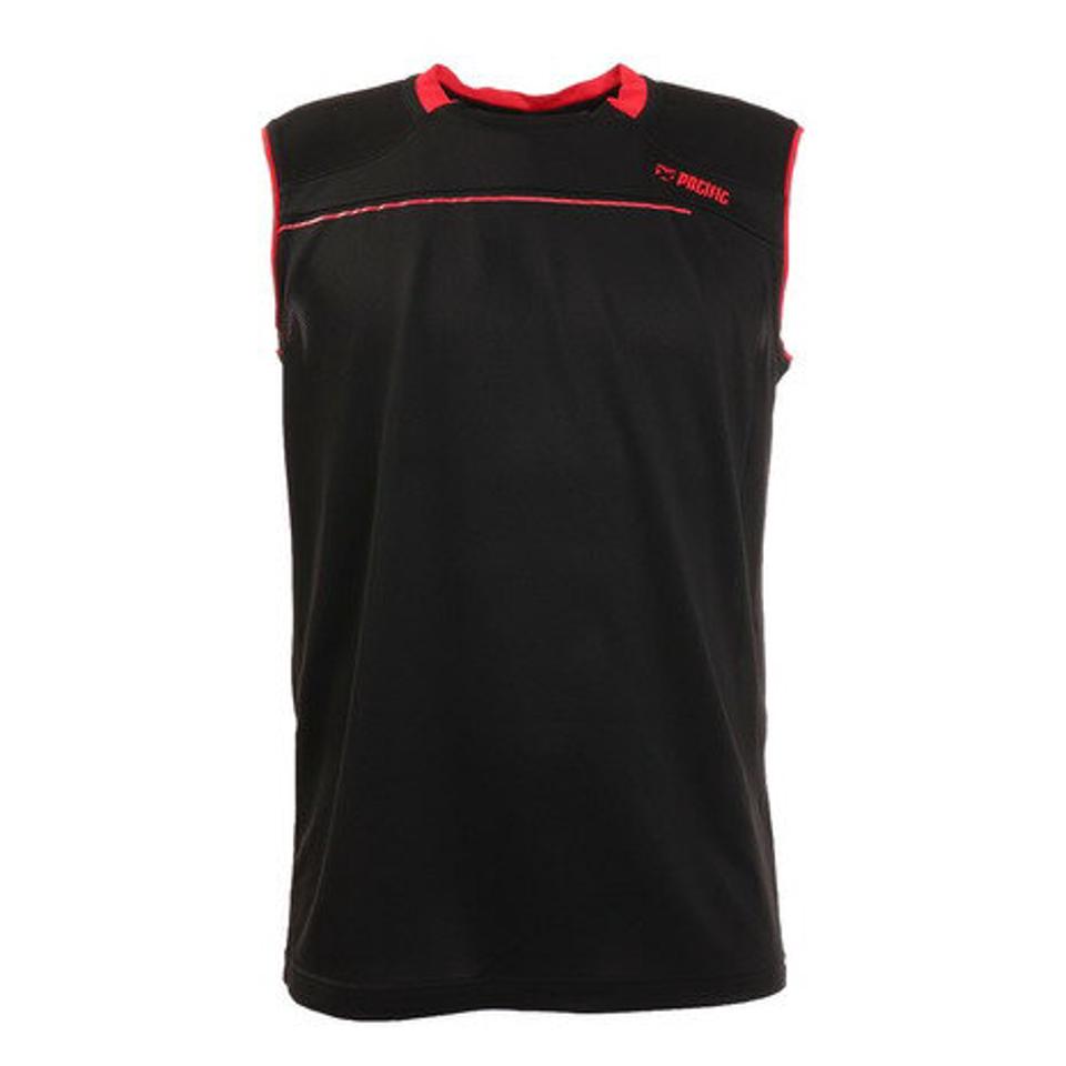 パシフィック(PACIFIC)(メンズ)バドミントンウェア スリーブレスシャツ PT20SM408 BLK