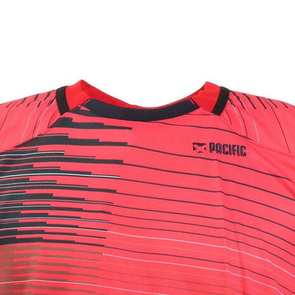 パシフィック(PACIFIC)(メンズ)バドミントンウェア スリーブレスシャツ PT20SM407 RED
