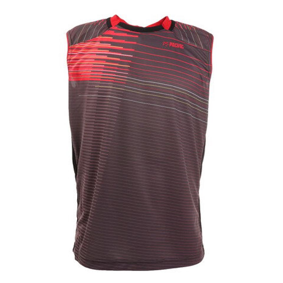 パシフィック(PACIFIC)(メンズ)バドミントンウェア スリーブレスシャツ PT20SM407 BLK