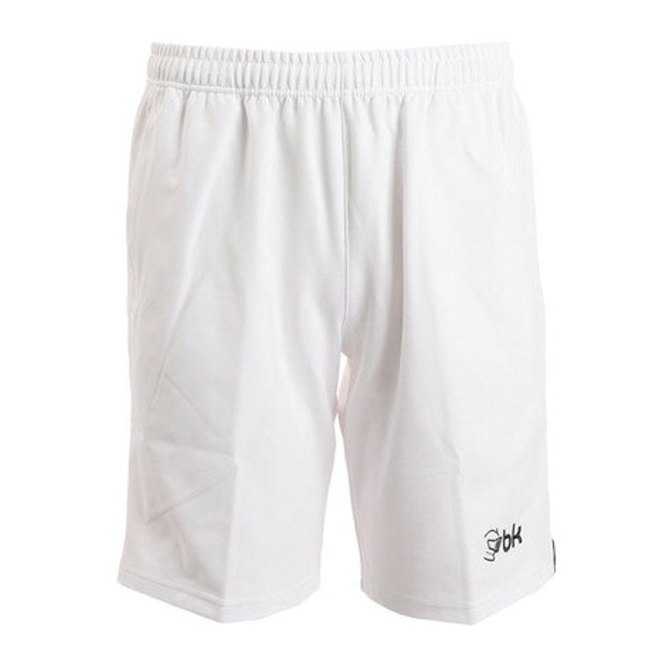 ブラックナイト（blackknight）（メンズ、レディース）バドミントンウェア レディース ストレッチニット ゲームパンツ S-2322-WHT