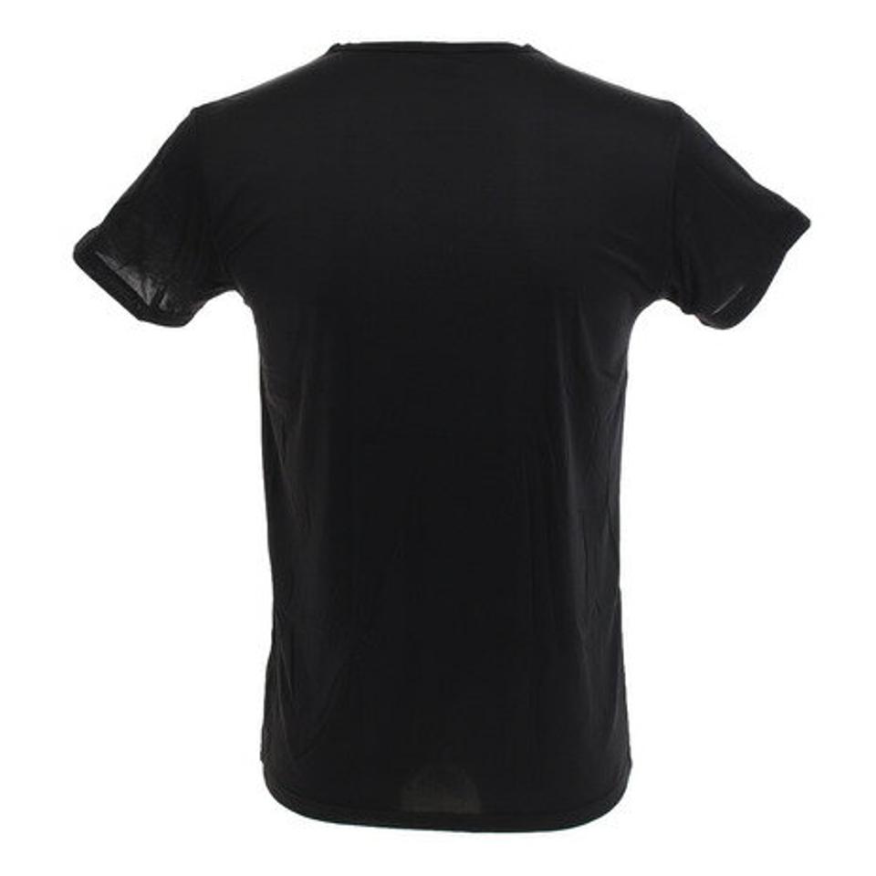 エーシーピージー(ACPG)(メンズ)ドライプラスクール 半袖Vネックシャツ 891PA0GC6118BLK