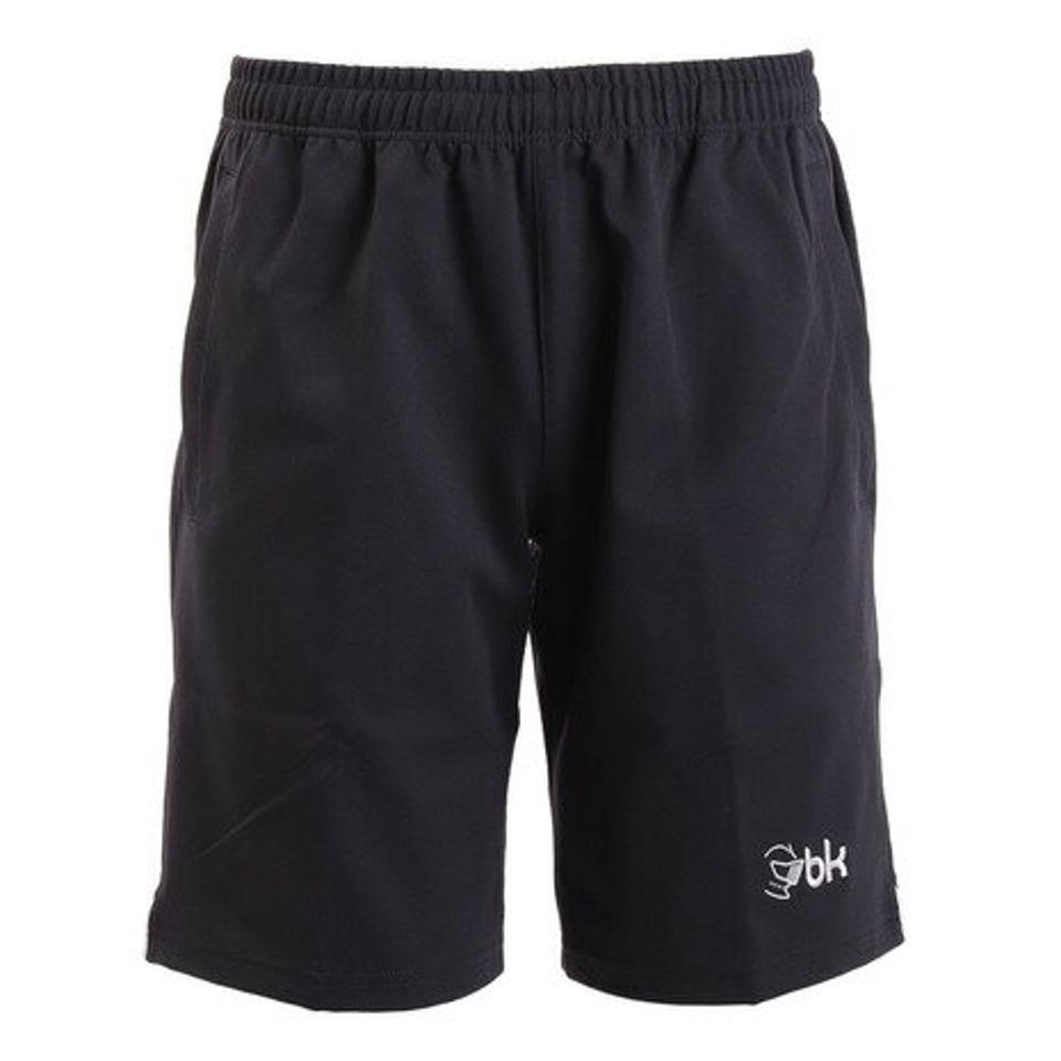 ブラックナイト(blackknight)(メンズ、レディース)バドミントンウェア レディース ストレッチニット ゲームパンツ S-2322-BLA