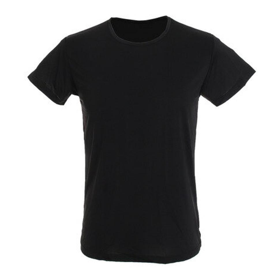 エーシーピージー(ACPG)(メンズ)ドライプラスクール 半袖クルーネックシャツ 891PA0GC6117BLK