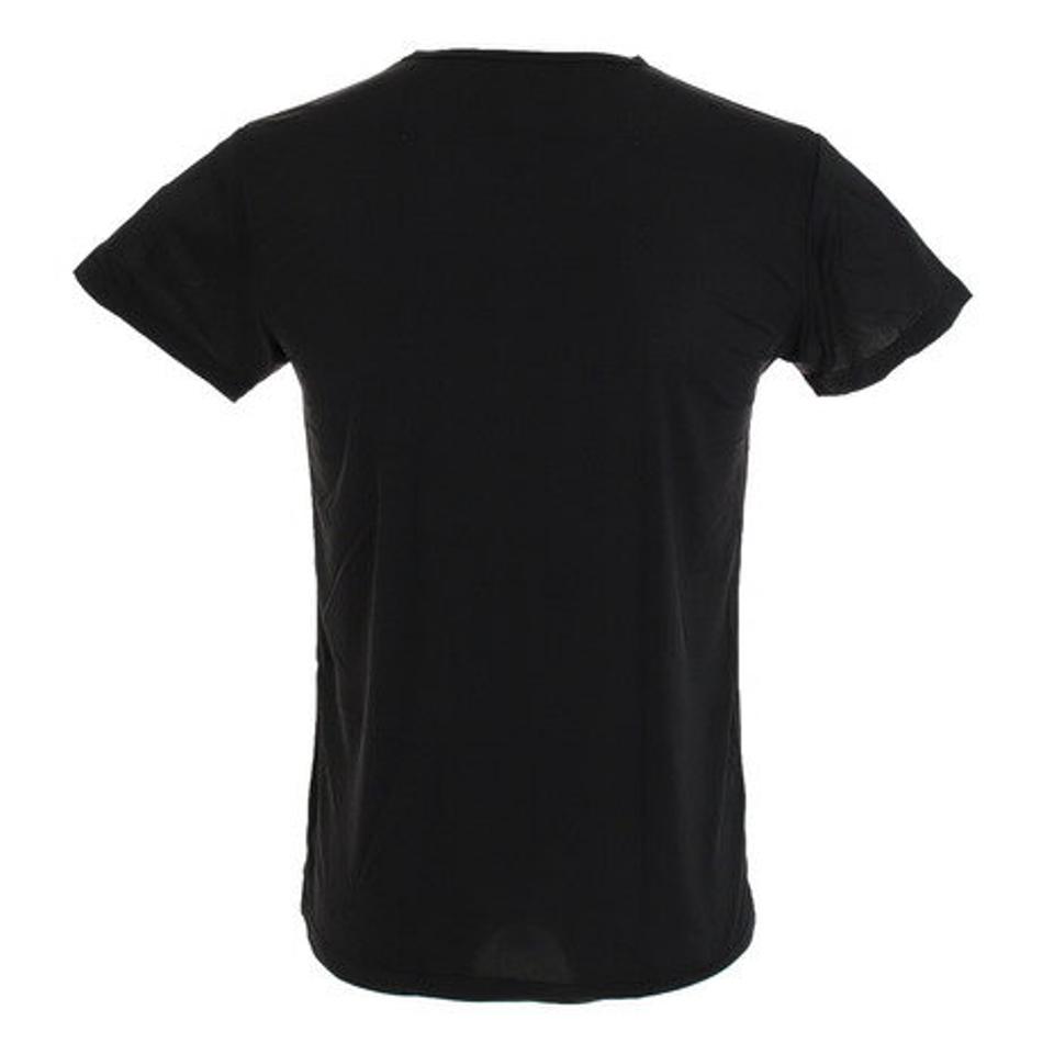 エーシーピージー(ACPG)(メンズ)ドライプラスクール 半袖クルーネックシャツ 891PA0GC6117BLK