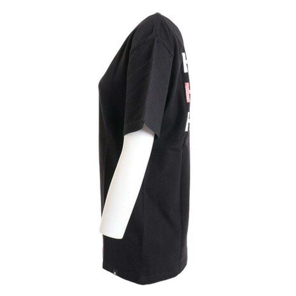ハーレー（HURLEY）（レディース）オーバーサイズ ボックスロゴ 半袖Tシャツ 22 WSS2100004-BLK