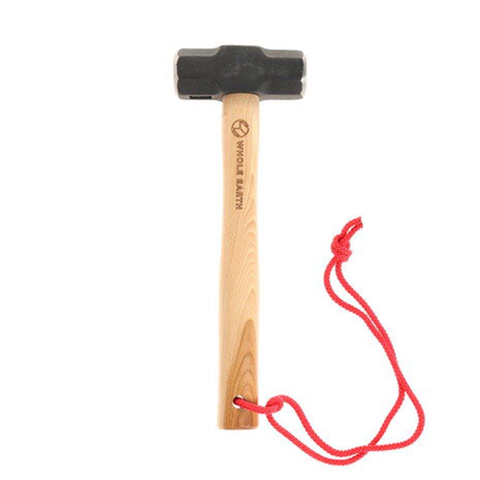 ホールアース(Whole Earth) ハンマー テント ペグ ムジョルニアハンマー WE23DZ97 BLK アウトドア キャンプ