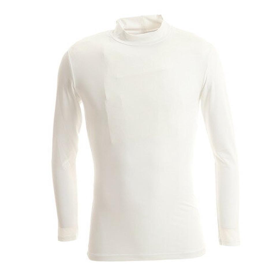 パフォーマンスギア(PG) サッカー ウェア メンズ ストレッチハイネックシャツ 741PG9ES4522 WHT インナー アンダー シャツ 長袖