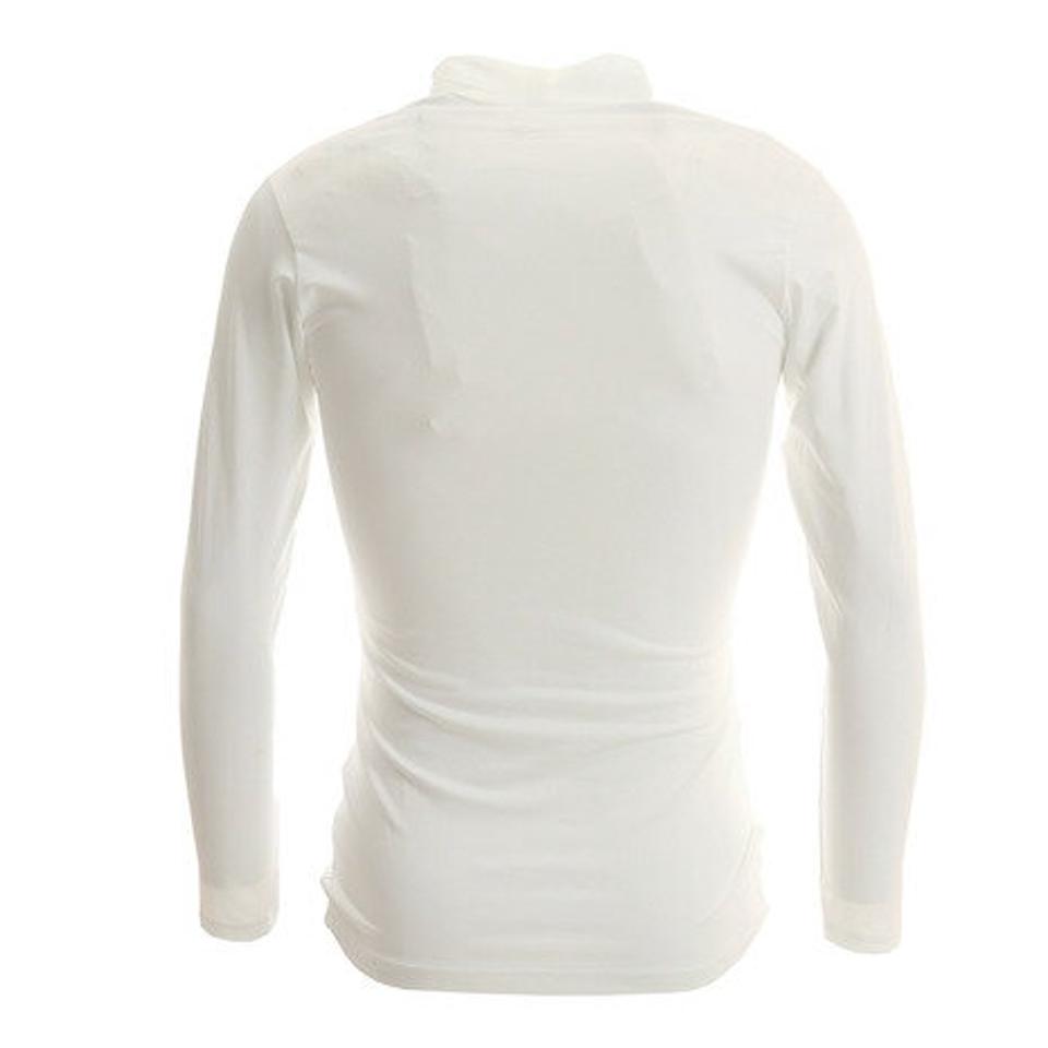 パフォーマンスギア(PG) サッカー ウェア メンズ ストレッチハイネックシャツ 741PG9ES4522 WHT インナー アンダー シャツ 長袖