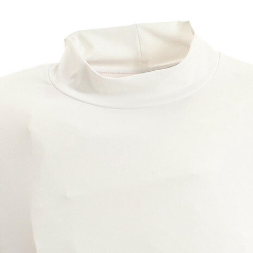 パフォーマンスギア(PG) サッカー ウェア メンズ ストレッチハイネックシャツ 741PG9ES4522 WHT インナー アンダー シャツ 長袖