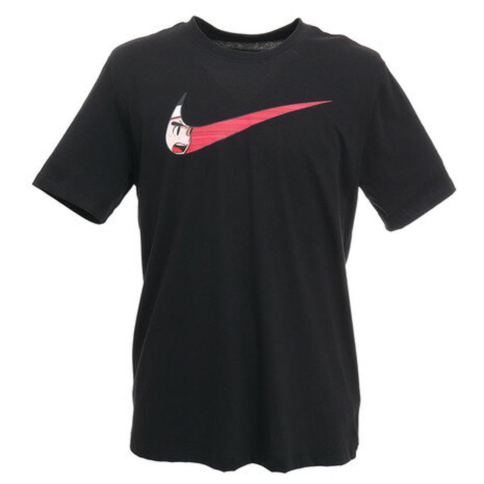 【5点以上で10％OFFクーポン！8/7まで】ナイキ（NIKE） マンガ スウッシュ バスケットボール プラクティスTシャツ DD0806-010 （メンズ）