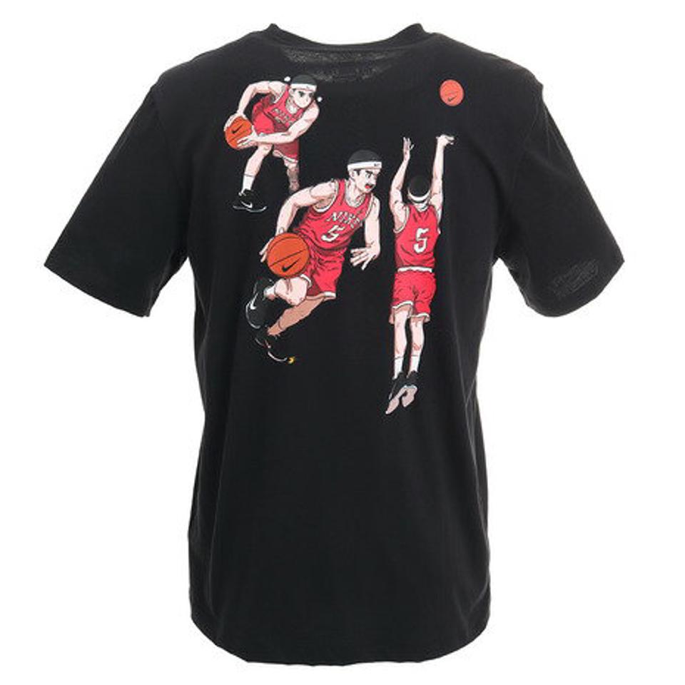 【5点以上で10％OFFクーポン！8/7まで】ナイキ（NIKE） マンガ スウッシュ バスケットボール プラクティスTシャツ DD0806-010 （メンズ）