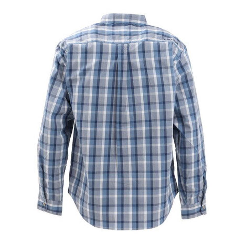 マーモット(Marmot) 長袖シャツ PLAIN チェックシャツ TOMRJB77XB NV (メンズ)