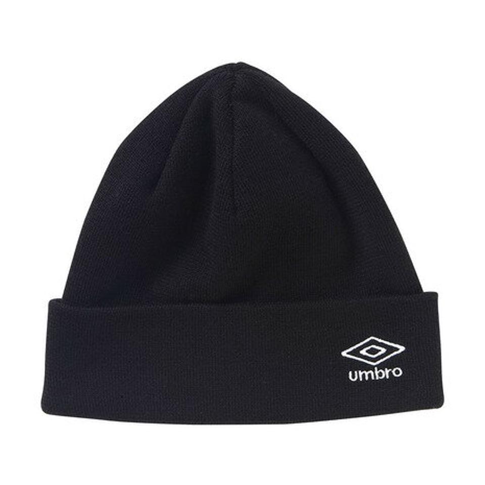 アンブロ（UMBRO） ベーシックニットキャップ UUDQJC52 BK （キッズ）