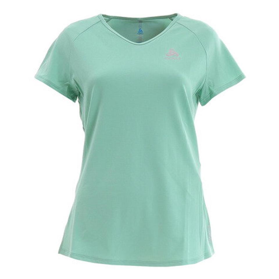 【ランニング対象品購入&エントリーでP10倍！8/19 20:00〜8/28 23:59】オドロ（ODLO） ランニング ZEROWEIGHT 半袖 Tシャツ 312611-40308 （レディース）