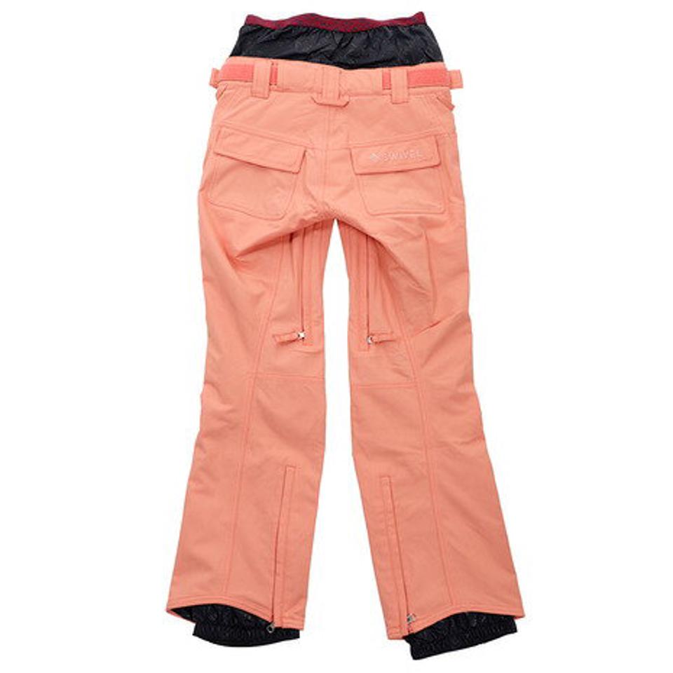 スウィベル(Swivel) スノーボード スノボ ウェア パンツ レディース 19-20 COLOR PANT スノーパンツ 355SW10FA1107 PNK (レディース)